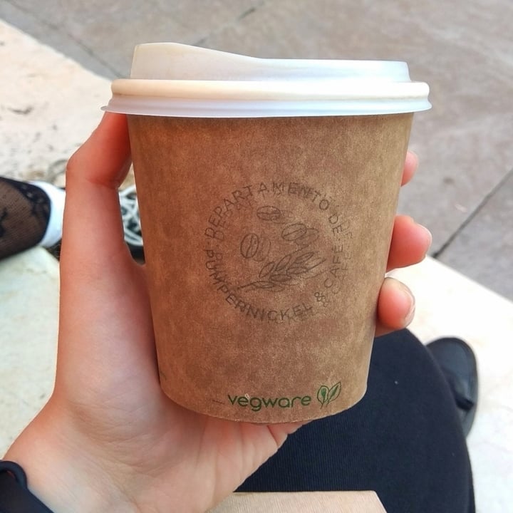 photo of Pumpernickel & Café Dirty Chai Latte shared by @estheerpadilla on  20 Mar 2021 - review