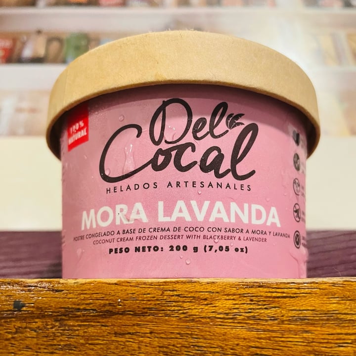 photo of Helados Del Cocal Helado Mora Lavanda shared by @caropanfan on  09 Nov 2022 - review