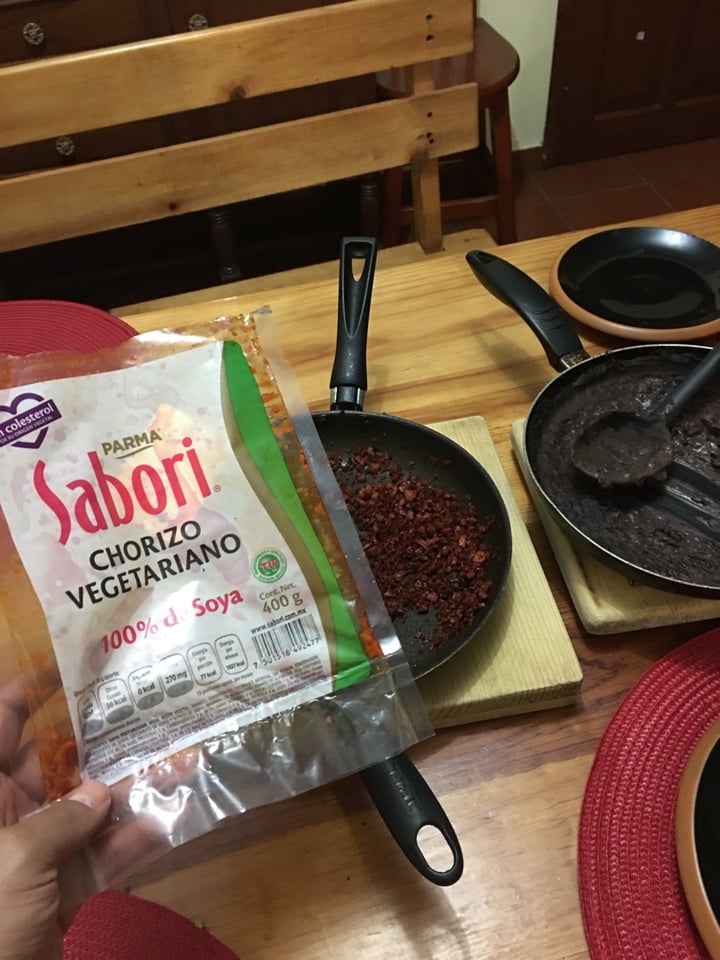photo of Sabori Chorizo Vegetariano shared by @coralgzz on  28 Jan 2020 - review