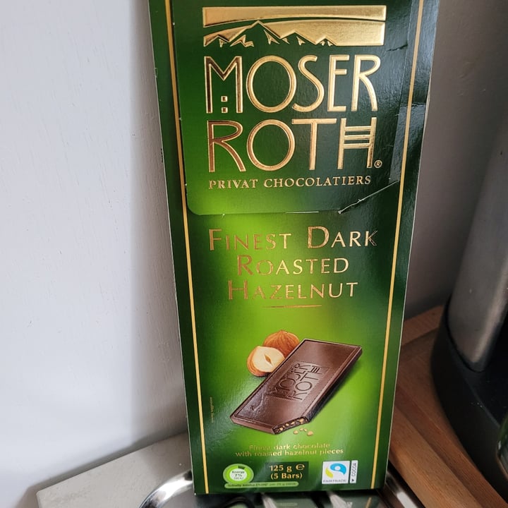 photo of Moser Roth Finest Dark Chocolate Roasted Hazelnut shared by @janelle-65 on  21 Oct 2022 - review