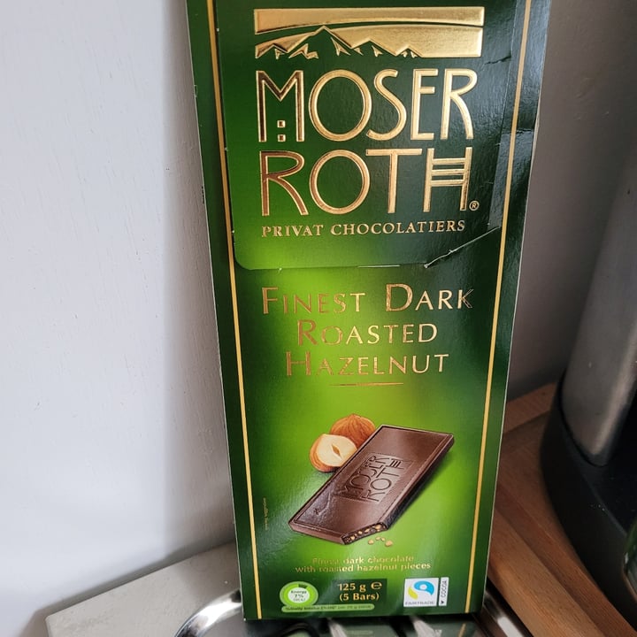 review photo of Moser Roth Finest Dark Chocolate Roasted Hazelnut shared by @janelle-65 on 21 Oct 2022 - review