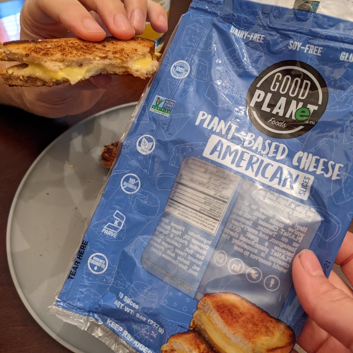 photo of Good Planet Foods Dairy-Free American Slices shared by @redeft89 on  23 Aug 2021 - review