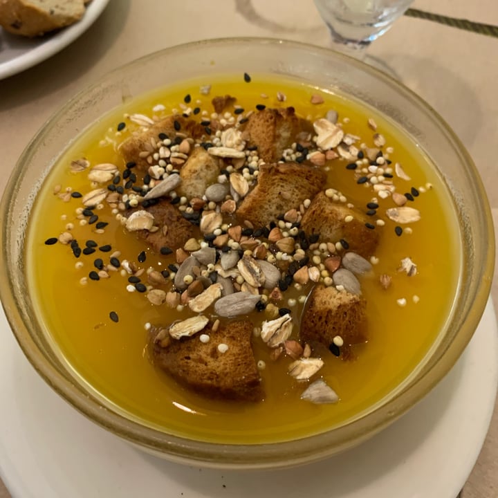 review photo of La Riera vichyssoie de calabaza shared by @helenpfuertes on 28 Nov 2022 - review