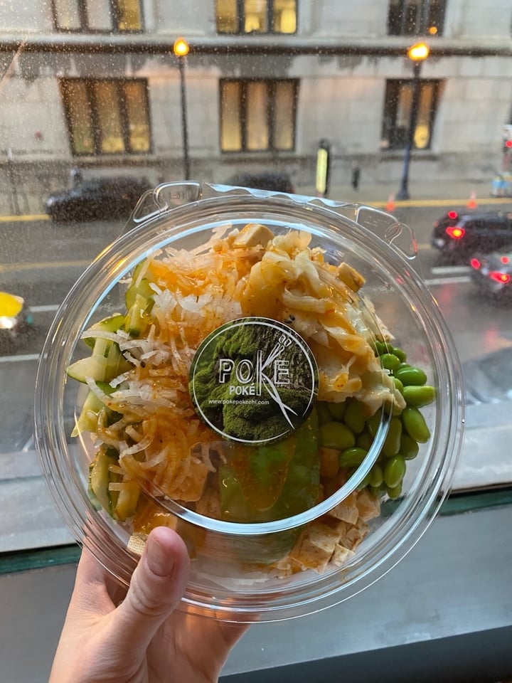 photo of Poke Poké YASAI BOWL (veggie) shared by @heystephanieweber on  10 Jan 2020 - review