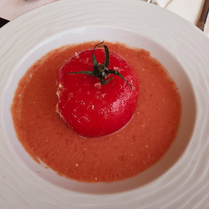 photo of RESTAURANTE XALOC LOUNGE Tomate relleno de ricotta shared by @safariveg on  12 Aug 2021 - review