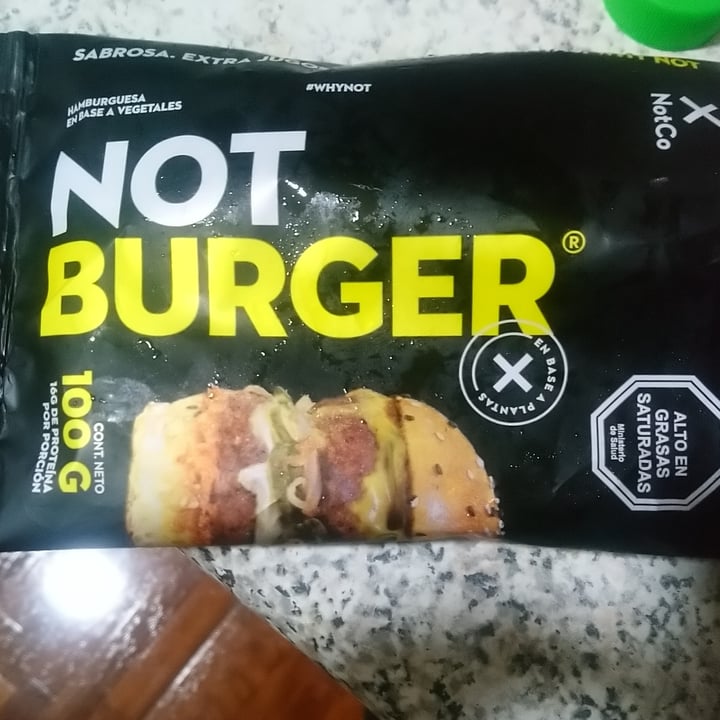 photo of NotCo Not Burger shared by @annaismarin on  18 Mar 2021 - review