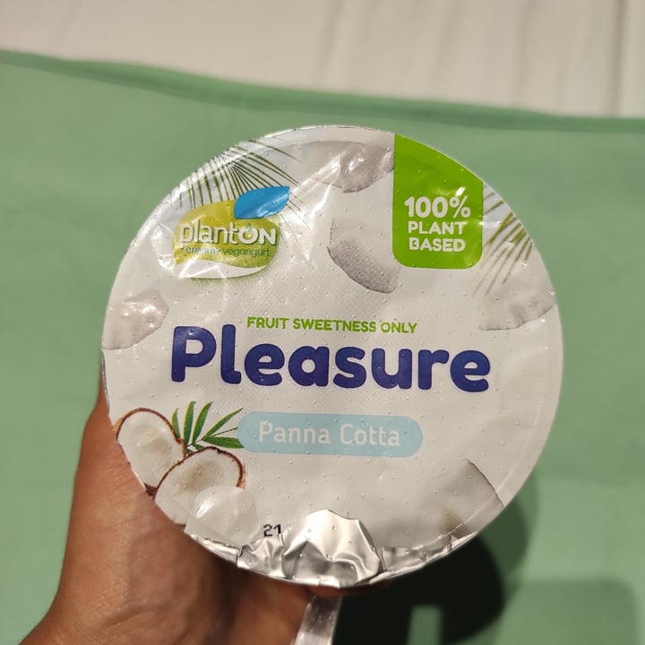 photo of Planton Panna Cotta Pleasure coconut yogurt shared by @laziafranci on  15 Sep 2022 - review