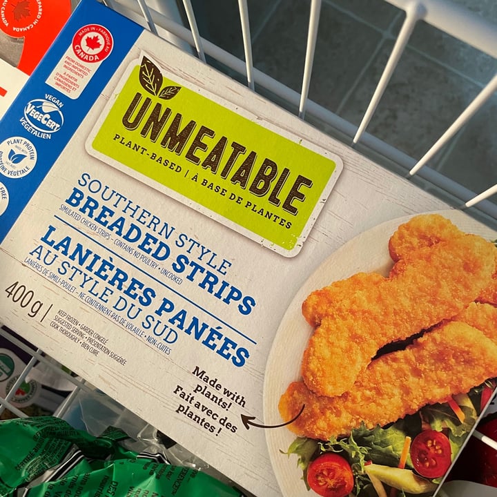 review photo of Unmeatable Southern Style Breaded Strips shared by @vegangirl4life on 08 Jun 2021 - review