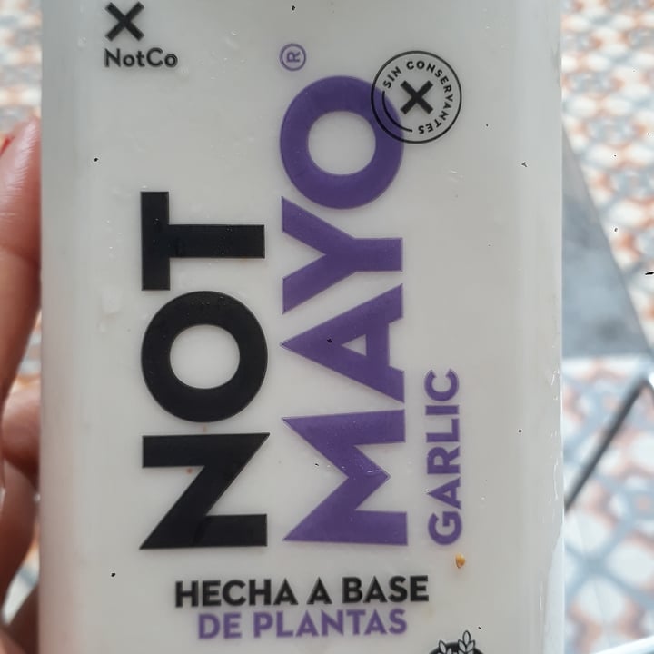photo of NotCo Not Mayo Garlic shared by @veganargentin on  16 Jan 2021 - review