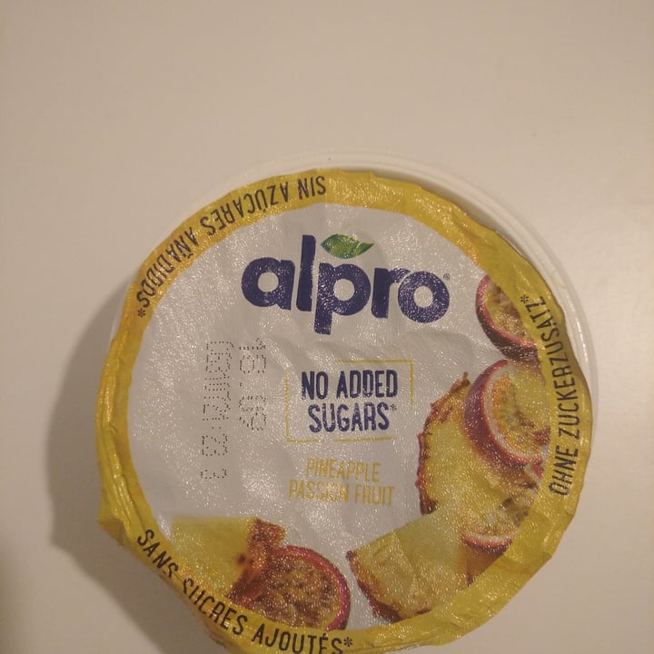 photo of Alpro Ananas Fruit Passion Yogurt shared by @lycina85 on  30 Sep 2022 - review