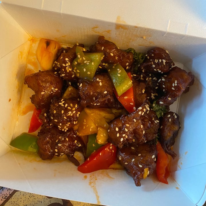 photo of Lotus Vegetarian Restaurant Sweet and Sour Soya Meat shared by @hellojess on  12 Apr 2022 - review