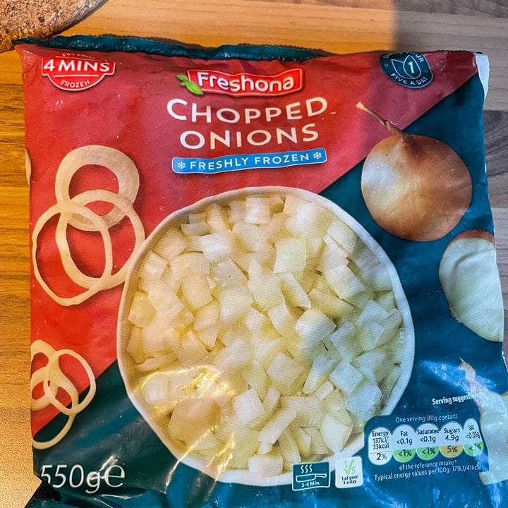 photo of Freshona chopped onion shared by @beth41 on  17 Sep 2022 - review