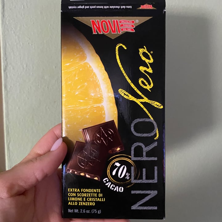 photo of Novi Nero nero con scorzette di limone e cristalli allo zenzero shared by @chica86 on  25 Mar 2022 - review