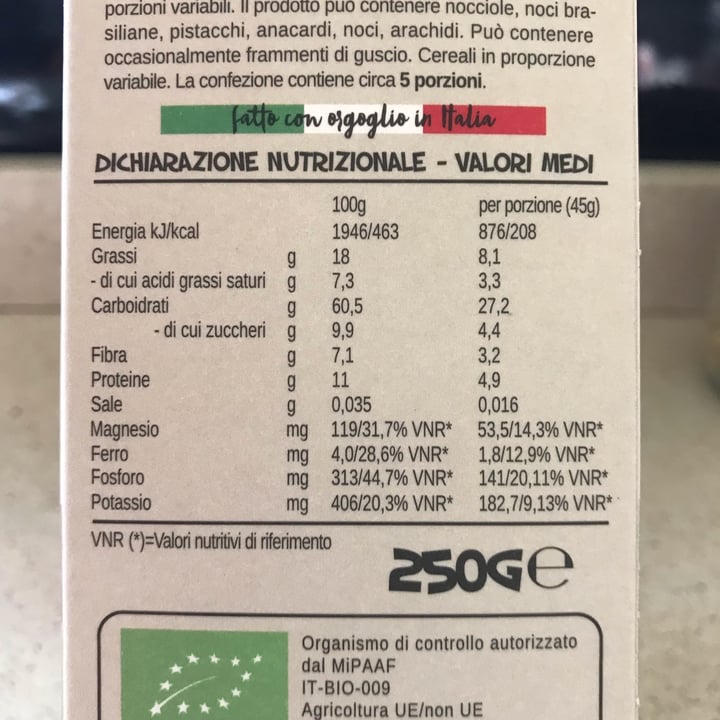 review photo of Perfect Bio Granola fico e mandorle attivate shared by @alessialuna on 13 Aug 2022 - review