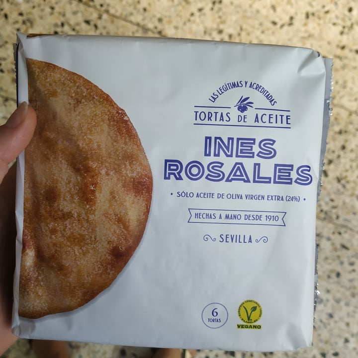 photo of Inés Rosales Tortas con Aceite de Oliva Virgen Extra shared by @ditovegan on  21 Sep 2021 - review