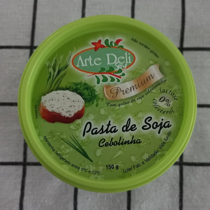 photo of Arte Deli Soy pasta de soja cebolinha shared by @pattyedwige on  03 Jul 2022 - review