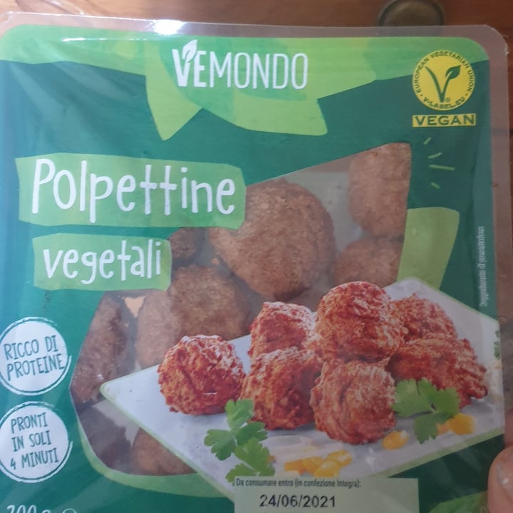 review photo of Vemondo Polpettine vegetali shared by @palombi81 on 03 Jun 2021 - review