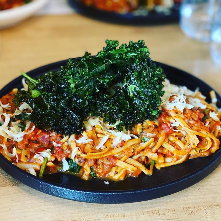photo of Greenhouse Canteen and Bar Grandview Chickpea Fettucine shared by @tabithalewis on  31 Jul 2022 - review