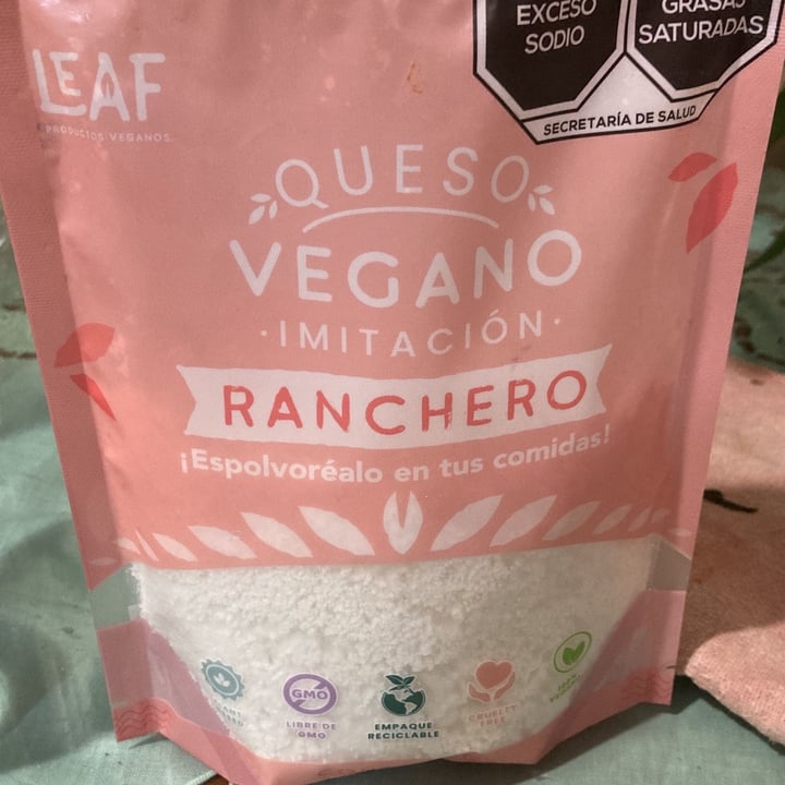 review photo of Leaf Queso imitacion ranchero shared by @abrilezzz on 07 Jul 2022 - review