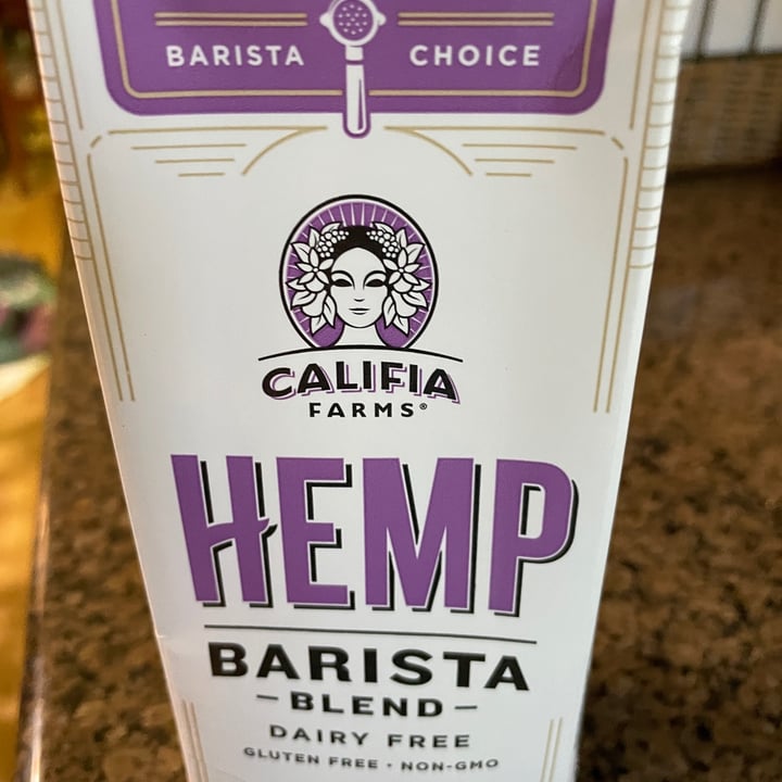 photo of Califia Farms Hemp barista blend shared by @karenasp on  09 Sep 2021 - review