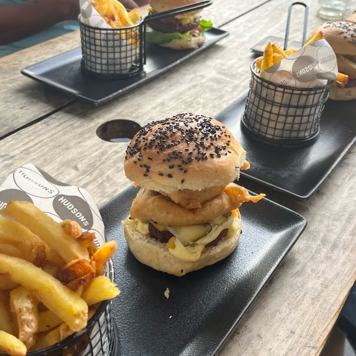 photo of Hudsons The Burger Joint (Claremont) The Vegan Cheese shared by @greengabby on  27 May 2022 - review