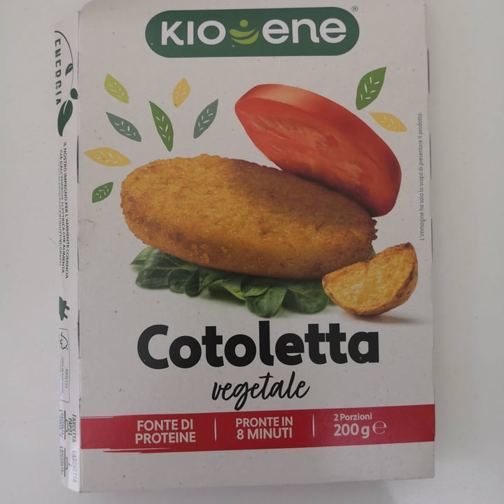 photo of Kioene Cotoletta vegetale shared by @eugygin on  09 Apr 2022 - review