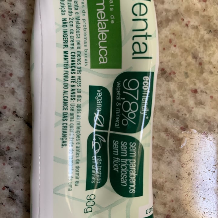 photo of Boni natural Creme Dental Menta & Melaleuca shared by @maristea on  10 Apr 2022 - review