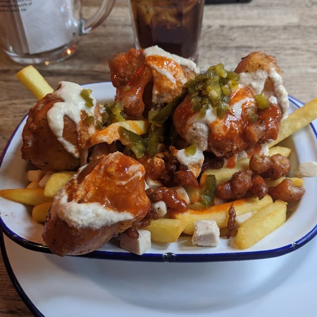 Photo of the dish “Buffalo Cauliflower Poutine”