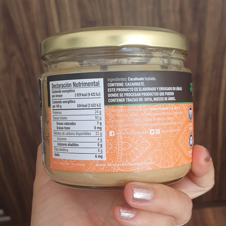 photo of Mister natural Crema de Cacahuate shared by @kahle on  14 Nov 2021 - review