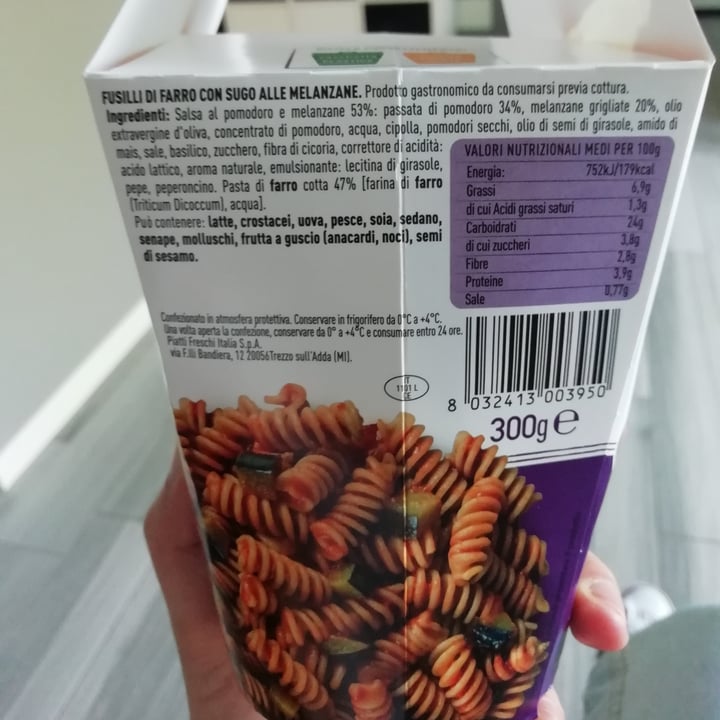 photo of Beretta Fusilli Di Farro Con Sugo Alle Melanzane shared by @4ngie on  14 May 2022 - review