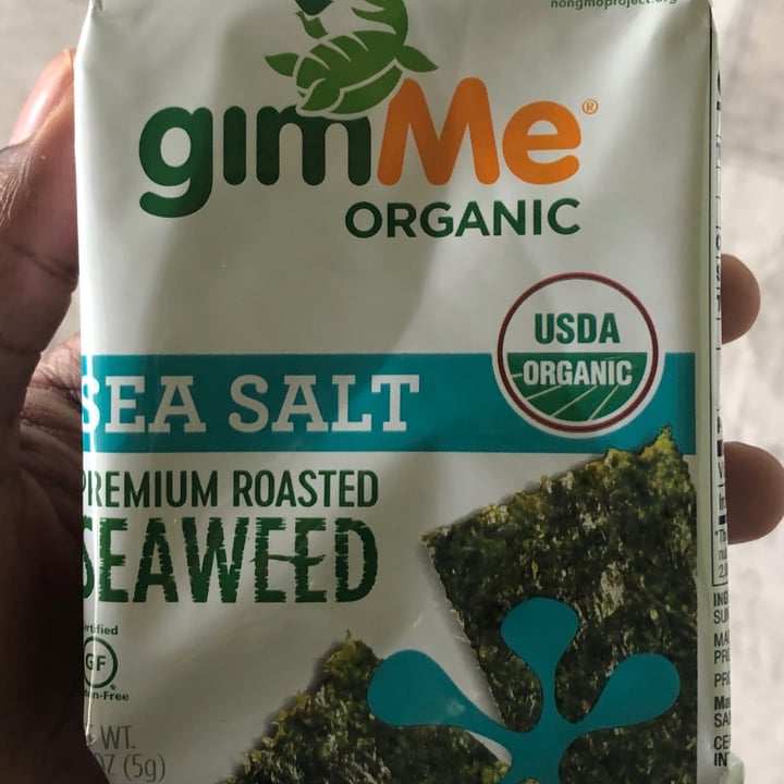 photo of Gimme Organic Sea Salt Seaweed shared by @nchioma on  04 May 2020 - review