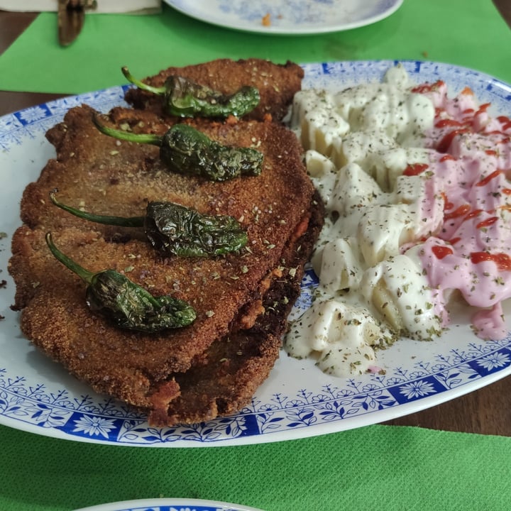 review photo of Mostaza Y Media Cachopo De Seitan Relleno shared by @julia92 on 26 Jul 2021 - review