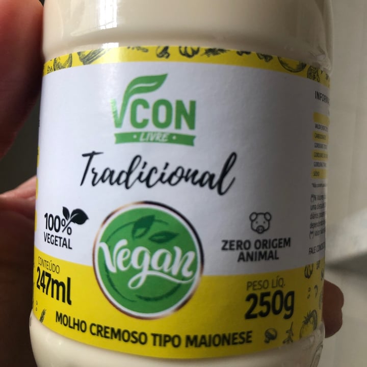 photo of VCON Molho Cremoso Tipo Maionese - Sabor Tradicional shared by @danisouza on  10 Jun 2022 - review