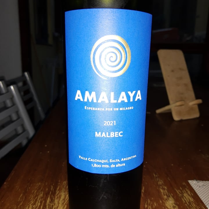 photo of Bodega Amalaya Malbec shared by @jfaviaveggie on  21 May 2022 - review