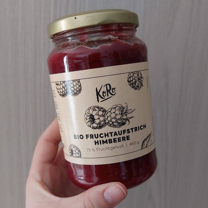 photo of Koro Marmellata di lamponi shared by @twocabbageskitchen on  16 Apr 2022 - review