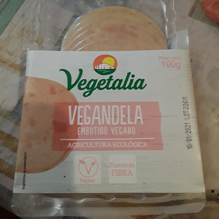 photo of Vegetalia Vegetalia Vegandela Embutido Vegano shared by @bubu2810 on  07 Oct 2020 - review