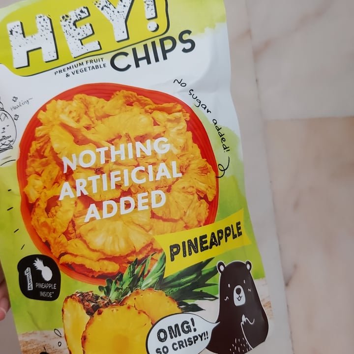 photo of Hey Chips Pineapple Chips shared by @yxxdk on  23 Jan 2022 - review