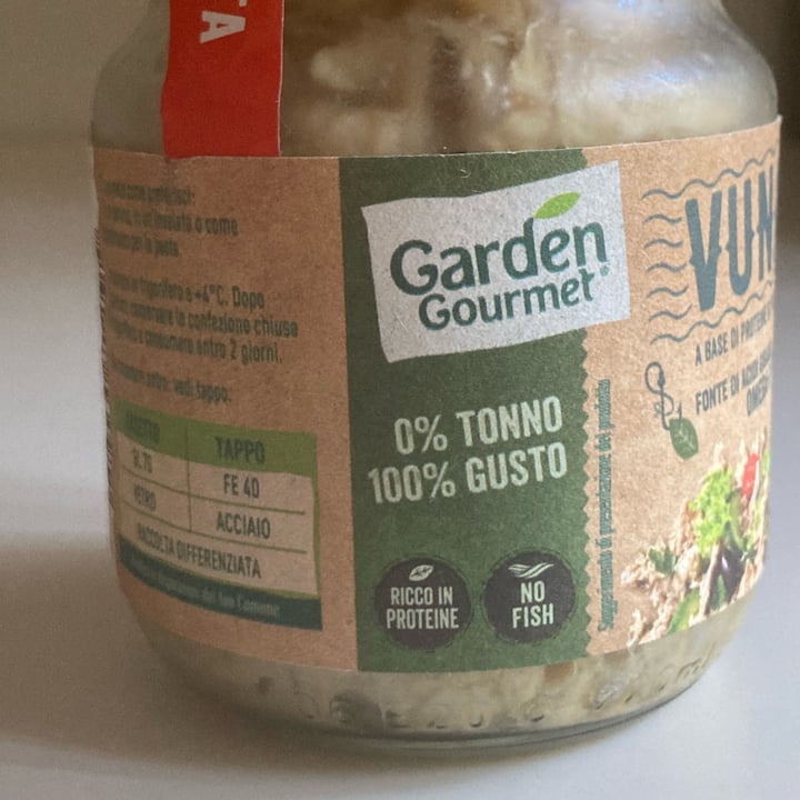 photo of Garden Gourmet Vuna shared by @giusuveg on  04 Jul 2022 - review