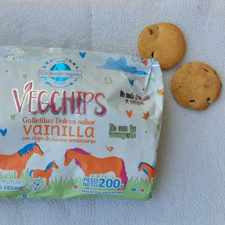 photo of Un Rincón Vegano Vegchips Galletitas Dulce sabor Vainilla shared by @mrpotato on  11 Jan 2021 - review