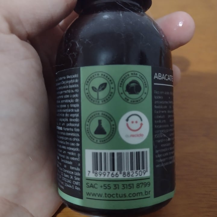 review photo of Maeterra Óleo Vegetal Abacate shared by @pavegvet on 21 Apr 2022 - review