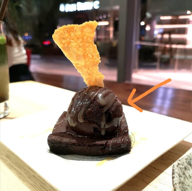 「Chocolate Sorbet」の料理の写真