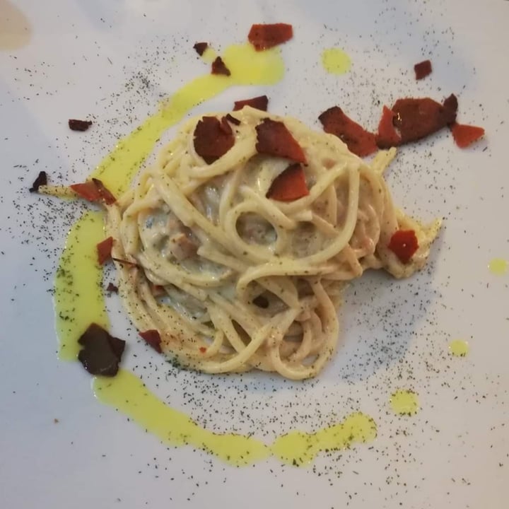 photo of Cavoli Nostri Spaghetti Alla Chitarra Al Limone Di Sorrento , Rucola E Mopur shared by @sarashad on  22 Jun 2020 - review