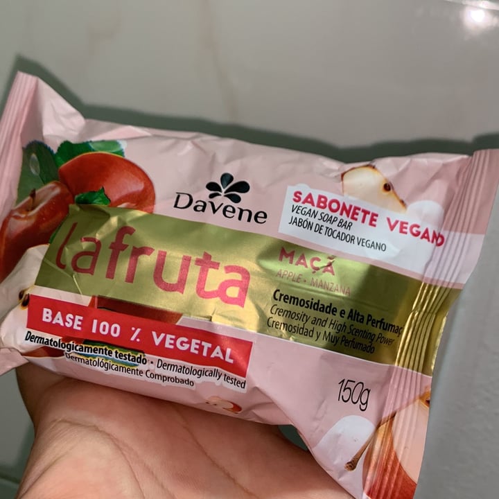 review photo of Davene Sabonete La fruta- Maçã shared by @jonathan-veg on 15 Oct 2022 - review