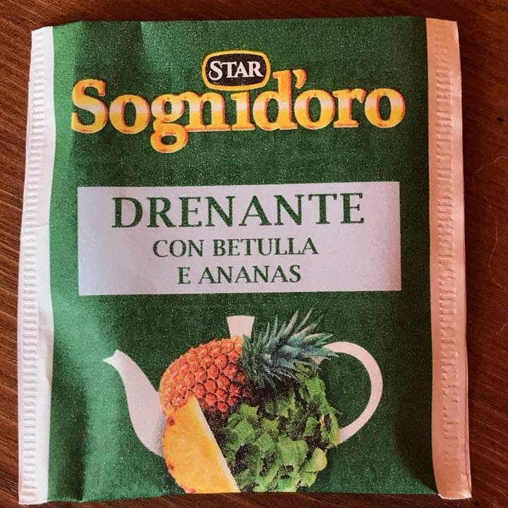 photo of Sognid'oro Tisana drenante con betulla e ananas shared by @matildemodesti on  09 Oct 2021 - review