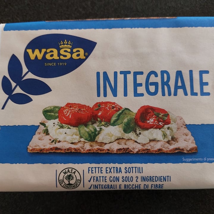 photo of Wasa Fette croccanti integrali shared by @mariaq on  25 Jun 2022 - review
