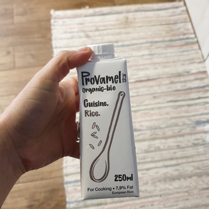 review photo of Provamel Cuisine rice shared by @salsina on 15 Dec 2021 - review