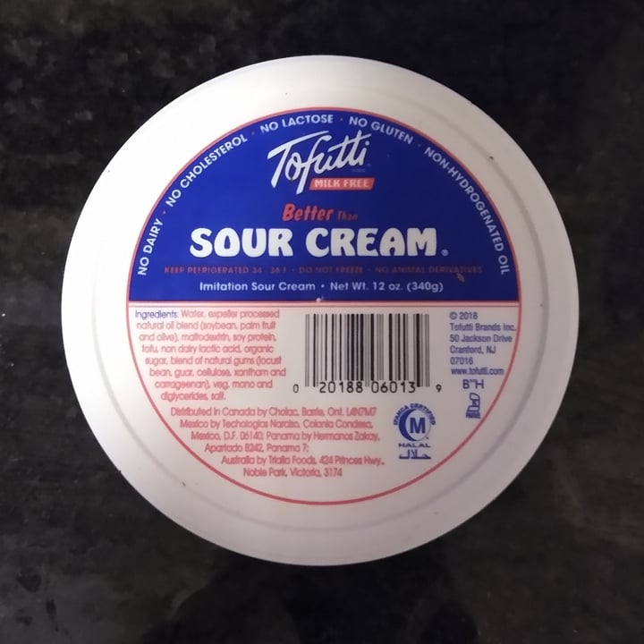 review photo of Tofutti Better than Sour Cream shared by @ialarmedalien on 26 Aug 2021 - review