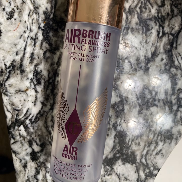 review photo of Charlotte Tilbury Airbrush Flawless Setting Spray shared by @ariannap on 21 Mar 2022 - review