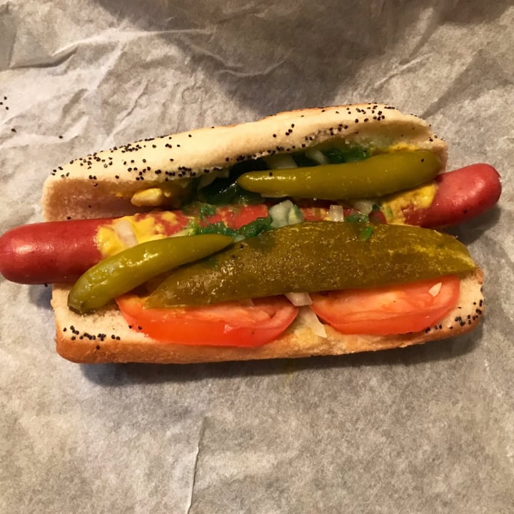 photo of Portillo's Hot Dogs Plant Based Garden Dog shared by @chicagopokes on  15 Oct 2022 - review