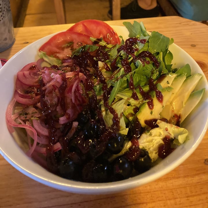 photo of Recyclo Bike Café Ensalada Bahamontes shared by @veganwildce on  27 Sep 2021 - review
